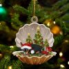 Miniature Pinscher3 – Sleeping Pearl in Christmas Two Sided Ornament – Christmas Ornaments For Dog Lovers