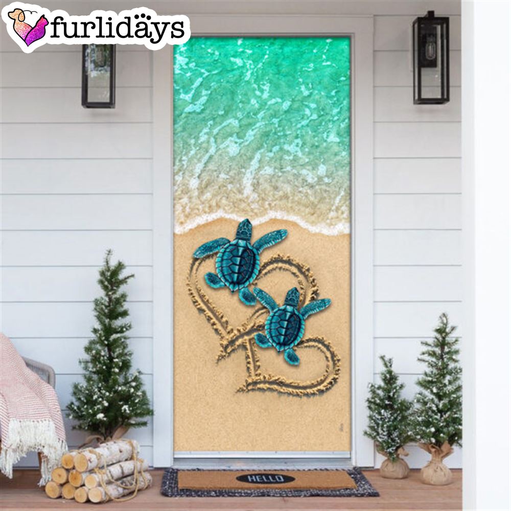 Sea Turtle Beach Door Cover Unique Gifts Doorcover Christmas Gift For Friends 6 Sea Turtle Beach Door Cover Unique Gifts Doorcover Christmas Gift For Friends 6