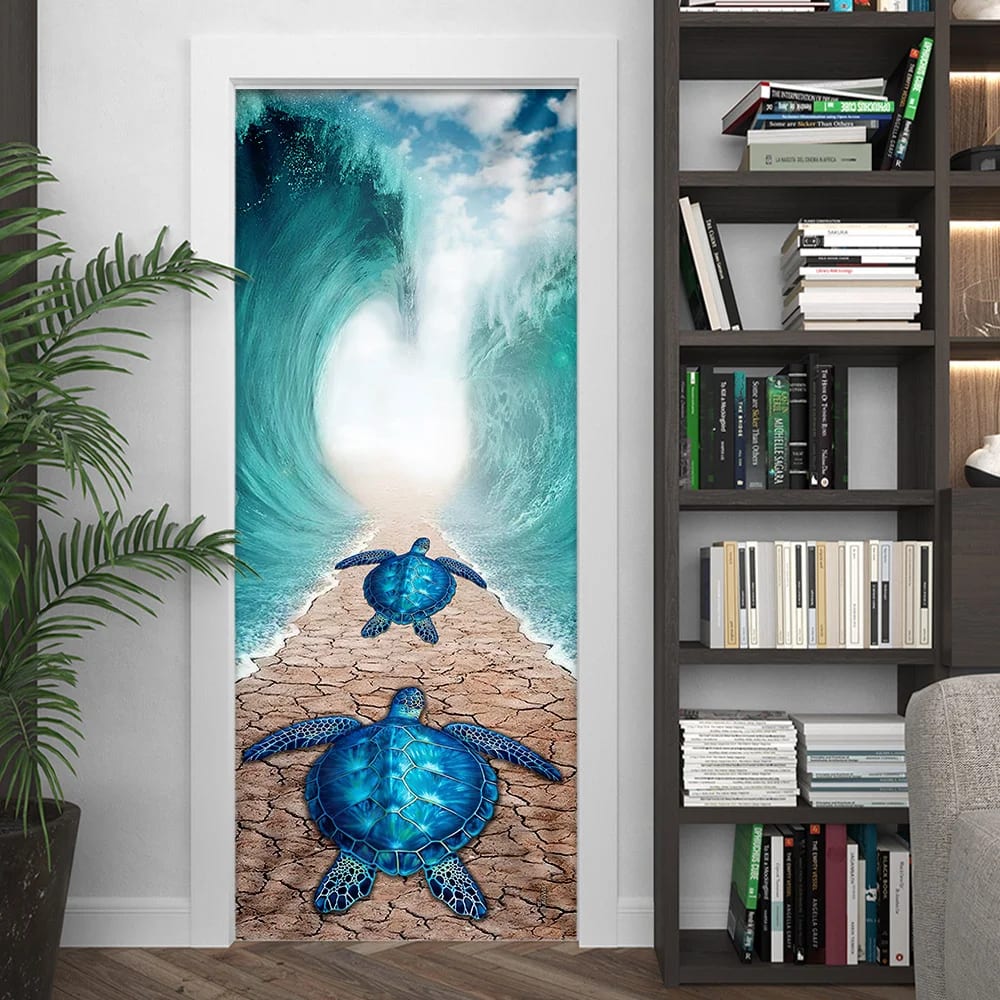 Sea Turtle Door Cover Unique Gifts Doorcover Christmas Gift For Friends 4 Sea Turtle Door Cover Unique Gifts Doorcover Christmas Gift For Friends 4