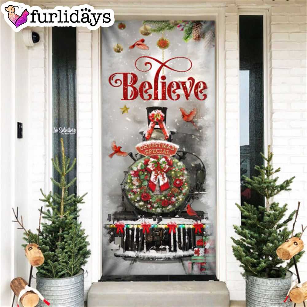 Train Christmas Believe Door Cover Unique Gifts Doorcover Christmas Gift For Friends 7 Train Christmas Believe Door Cover Unique Gifts Doorcover Christmas Gift For Friends 7
