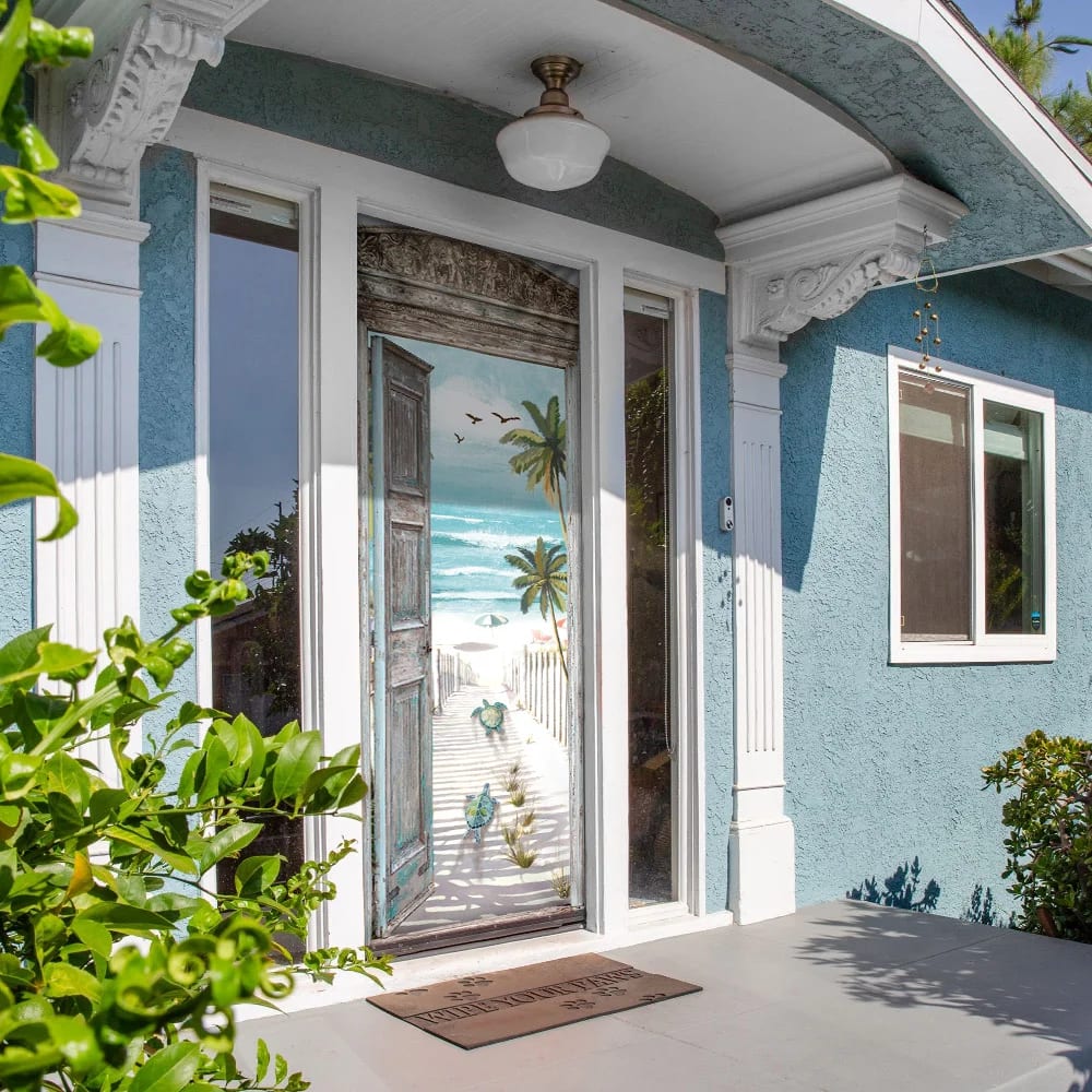 Turtle Beach Scene Door Cover Unique Gifts Doorcover Christmas Gift For Friends 3 Turtle Beach Scene Door Cover Unique Gifts Doorcover Christmas Gift For Friends 3