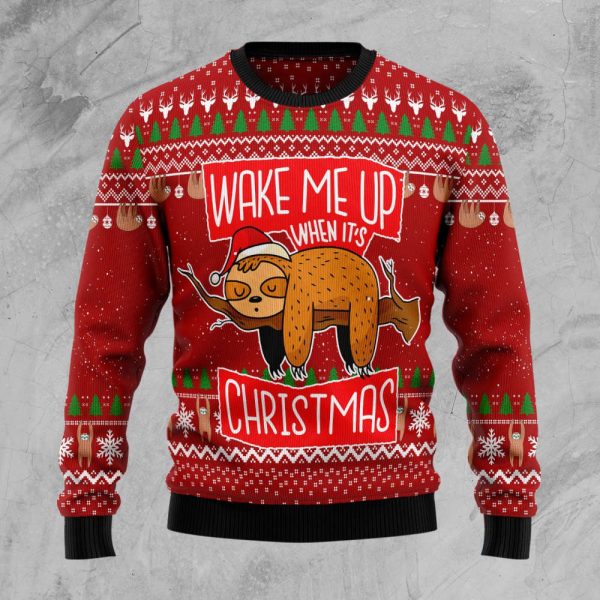 Sloth It‘s Christmas TG5113 Ugly Christmas Sweater – Gift For Christmas