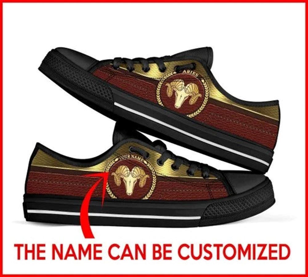 Aries Zodiac Sign Inscription Personalized Canvas Low Top Shoes Low Top Shoes Mens Women 1 om2epm.jpg Aries Zodiac Sign Inscription Personalized Canvas Low Top Shoes Low Top Shoes Mens Women 1 om2epm.jpg
