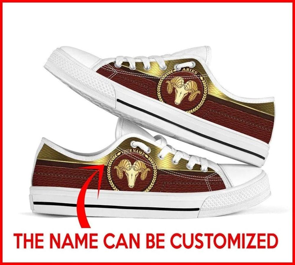 Aries Zodiac Sign Inscription Personalized Canvas Low Top Shoes Low Top Shoes Mens Women 2 lylnyi.jpg Aries Zodiac Sign Inscription Personalized Canvas Low Top Shoes Low Top Shoes Mens Women 2 lylnyi.jpg