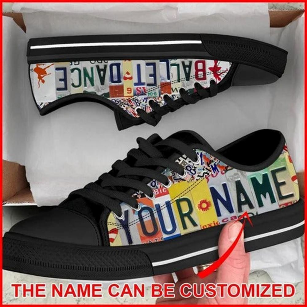 Ballroom Dance License Plates Personalized Canvas Low Top Shoes Low Top Shoes Mens Women 1 lrsafs.jpg Ballroom Dance License Plates Personalized Canvas Low Top Shoes Low Top Shoes Mens Women 1 lrsafs.jpg
