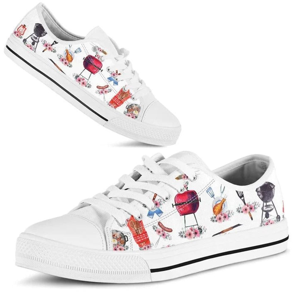 Barbeque Flower Watercolor Low Top Shoes Low Top Shoes Mens Women 2 hudob2.jpg Barbeque Flower Watercolor Low Top Shoes Low Top Shoes Mens Women 2 hudob2.jpg