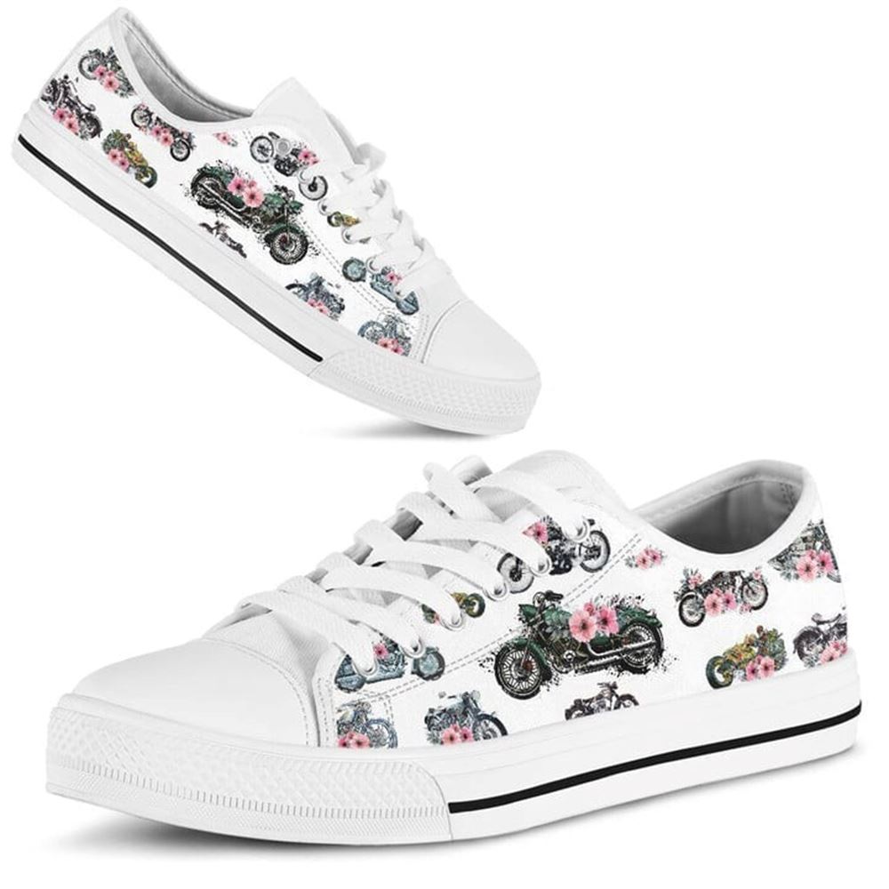 Biker Flower Watercolor Low Top Shoes Low Top Shoes Mens Women 2 s9njtd.jpg Biker Flower Watercolor Low Top Shoes Low Top Shoes Mens Women 2 s9njtd.jpg