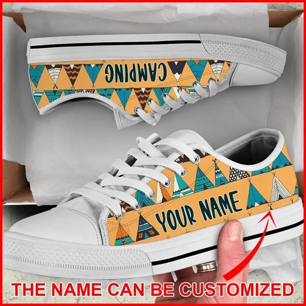 Camping Tents Native American Personalized Canvas Low Top Shoes Low Top Shoes Mens Women 1 oxec2m.jpg Camping Tents Native American Personalized Canvas Low Top Shoes Low Top Shoes Mens Women 1 oxec2m.jpg