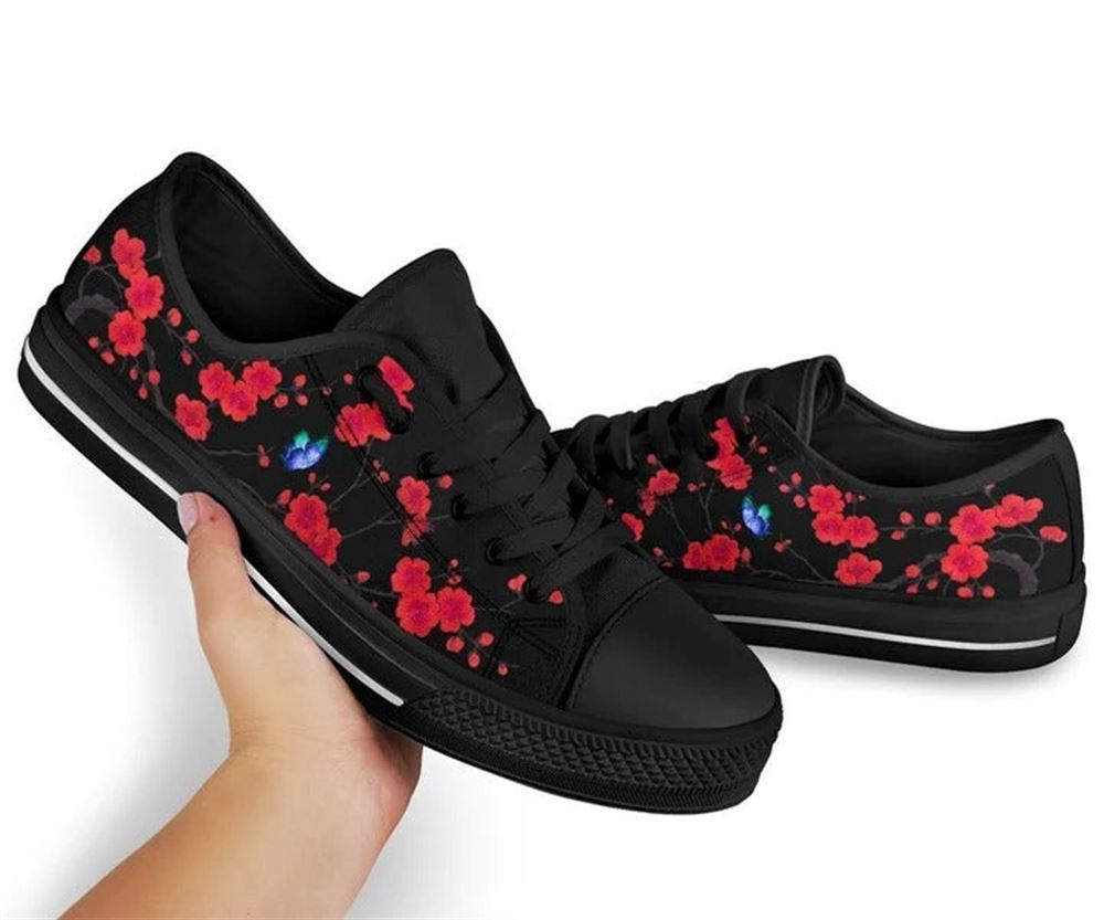 Cherry Blossom Butterfly Low Top Shoes Low Top Shoes Mens Women 2 yxbuhp.jpg Cherry Blossom Butterfly Low Top Shoes Low Top Shoes Mens Women 2 yxbuhp.jpg