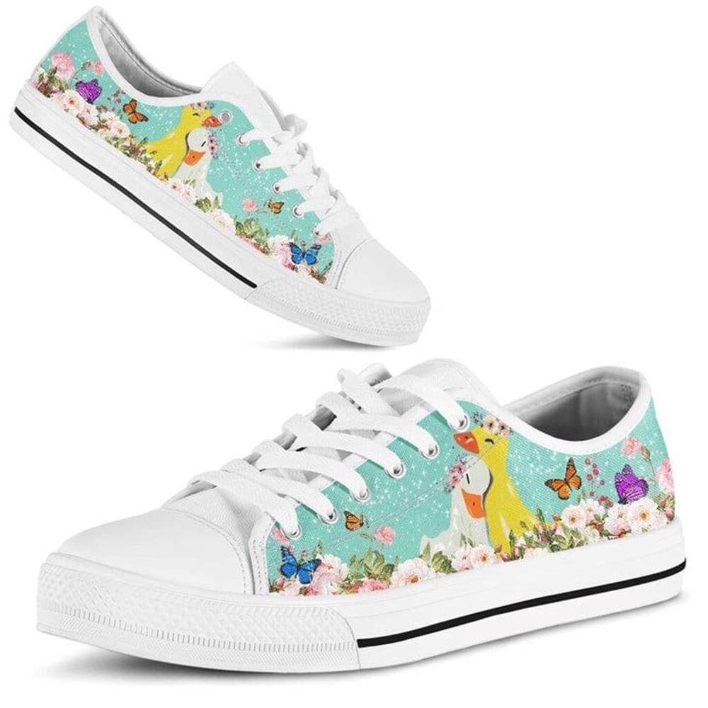 Couple Duck Love Flower Watercolor Low Top Shoes Low Top Shoes Mens Women 2 xdfjc0.jpg Couple Duck Love Flower Watercolor Low Top Shoes Low Top Shoes Mens Women 2 xdfjc0.jpg