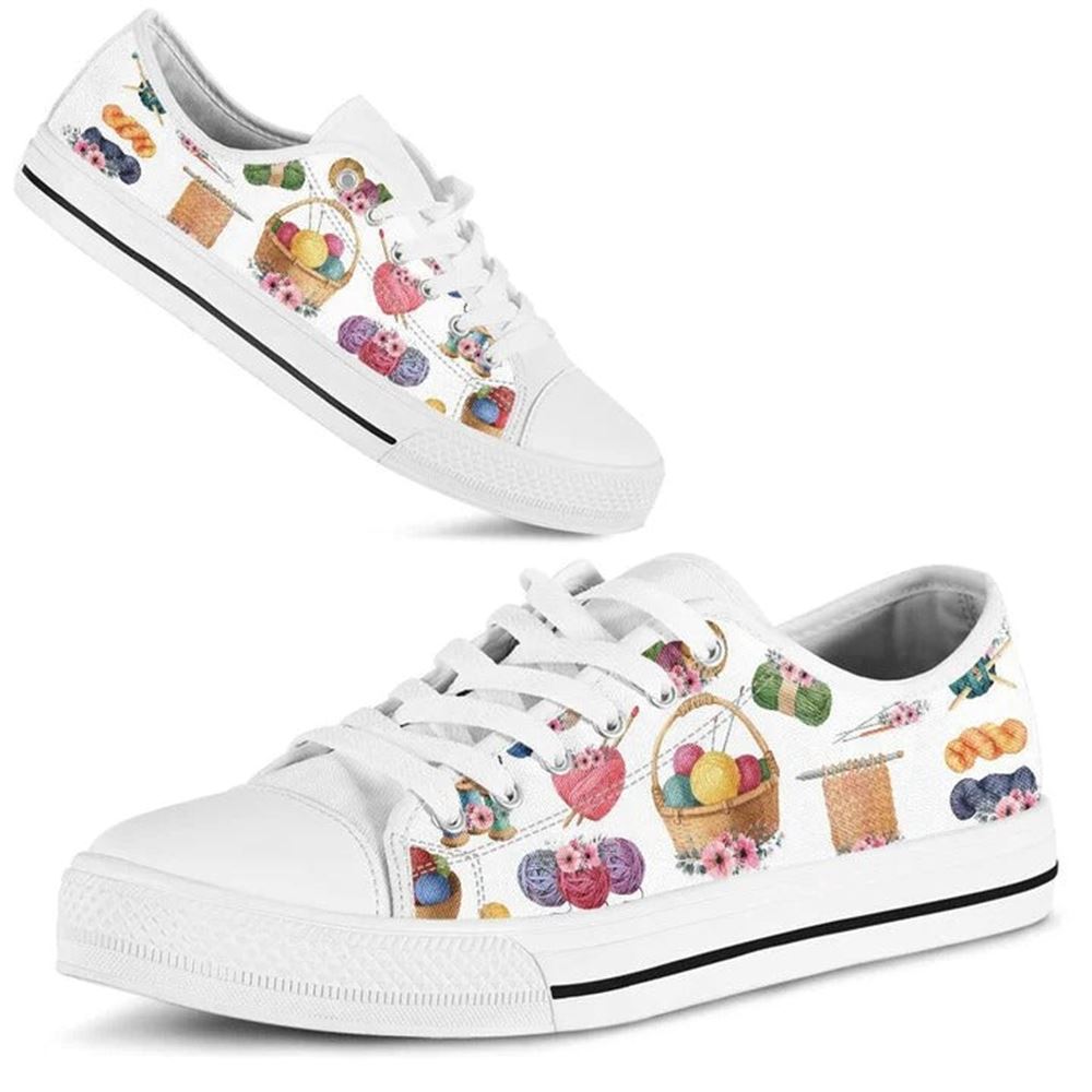 Crochet Hobby Flower Watercolor Low Top Shoes Low Top Shoes Mens Women 2 cnslwf.jpg Crochet Hobby Flower Watercolor Low Top Shoes Low Top Shoes Mens Women 2 cnslwf.jpg