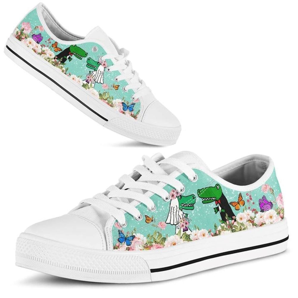 Cute Couple Alligator Love Flower Watercolor Low Top Shoes Low Top Shoes Mens Women 2 mkjhby.jpg Cute Couple Alligator Love Flower Watercolor Low Top Shoes Low Top Shoes Mens Women 2 mkjhby.jpg