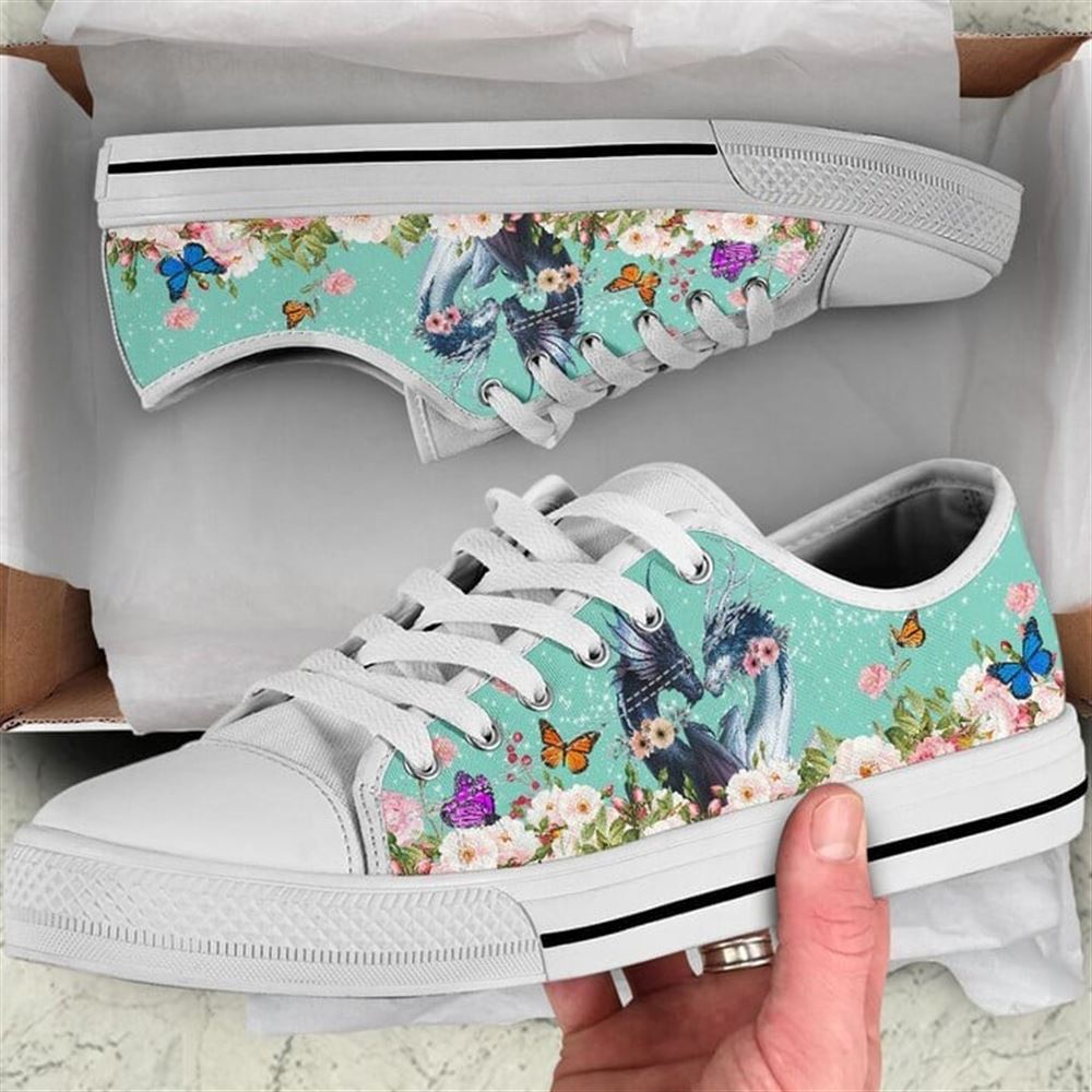 Cute Couple Dragon Love Flower Watercolor Low Top Shoes Low Top Shoes Mens Women 1 opg6cr.jpg Cute Couple Dragon Love Flower Watercolor Low Top Shoes Low Top Shoes Mens Women 1 opg6cr.jpg