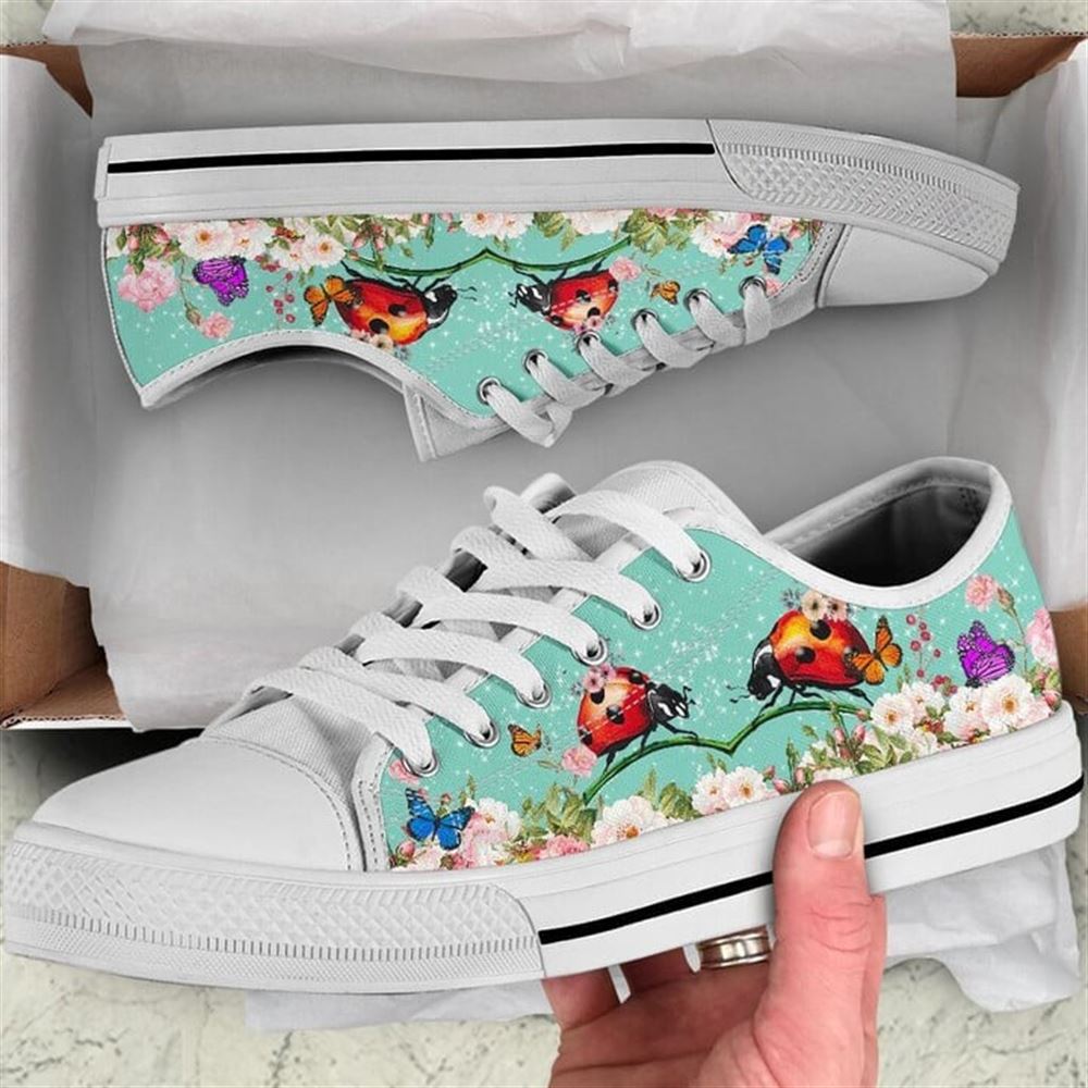 Cute Couple Lady Bug Love Flower Watercolor Low Top Shoes Low Top Shoes Mens Women 1 swdt0b.jpg Cute Couple Lady Bug Love Flower Watercolor Low Top Shoes Low Top Shoes Mens Women 1 swdt0b.jpg