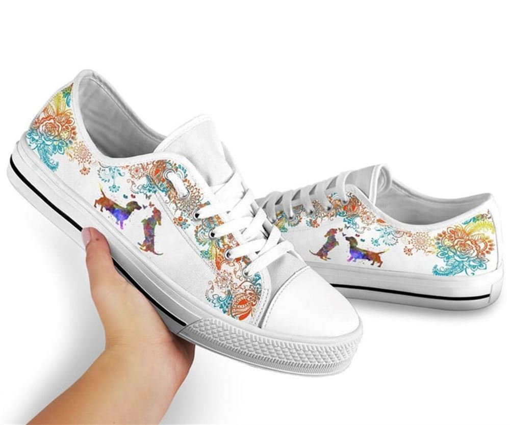 Dachshund Watercolors Low Top Shoes Low Top Shoes Mens Women 2 p81xux.jpg