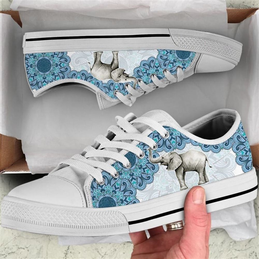 Elephant Watercolor Mandala Blue Canvas Low Top Shoes Low Top Shoes Mens Women 1 omkvfz.jpg Elephant Watercolor Mandala Blue Canvas Low Top Shoes Low Top Shoes Mens Women 1 omkvfz.jpg