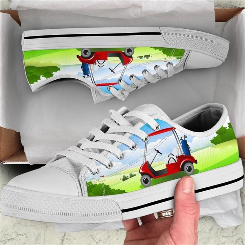 Golf Landscape Watercolor Low Top Shoes Low Top Shoes Mens Women 1 lfbfbh.jpg