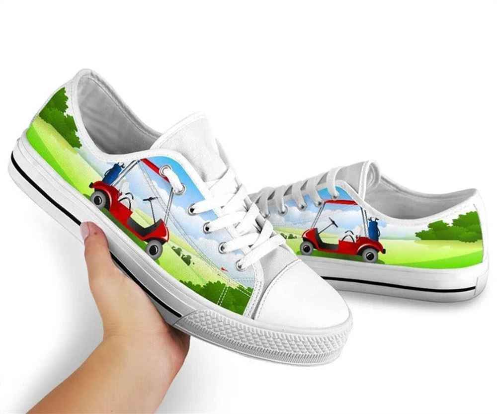 Golf Landscape Watercolor Low Top Shoes Low Top Shoes Mens Women 2 nn1jyt.jpg