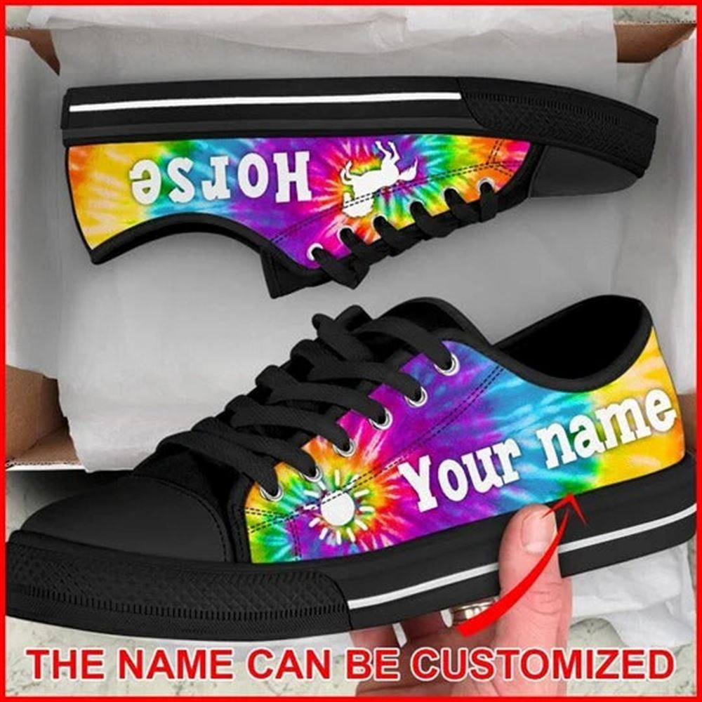Horse Bekind Tie Dye Personalized Canvas Low Top Shoes Low Top Shoes Mens Women 1 rputch.jpg Horse Bekind Tie Dye Personalized Canvas Low Top Shoes Low Top Shoes Mens Women 1 rputch.jpg