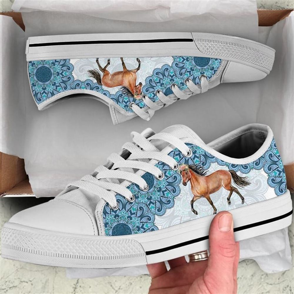 Horse Watercolor Mandala Blue Canvas Low Top Shoes Low Top Shoes Mens Women 1 r7uyui.jpg Horse Watercolor Mandala Blue Canvas Low Top Shoes Low Top Shoes Mens Women 1 r7uyui.jpg