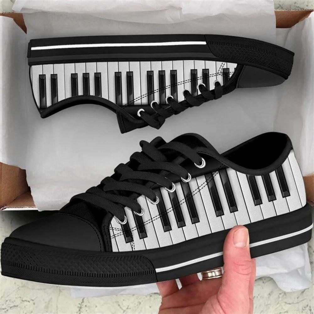 Piano Shortcut Canvas Low Top Shoes Low Top Shoes Mens Women 1 gpekhk.jpg