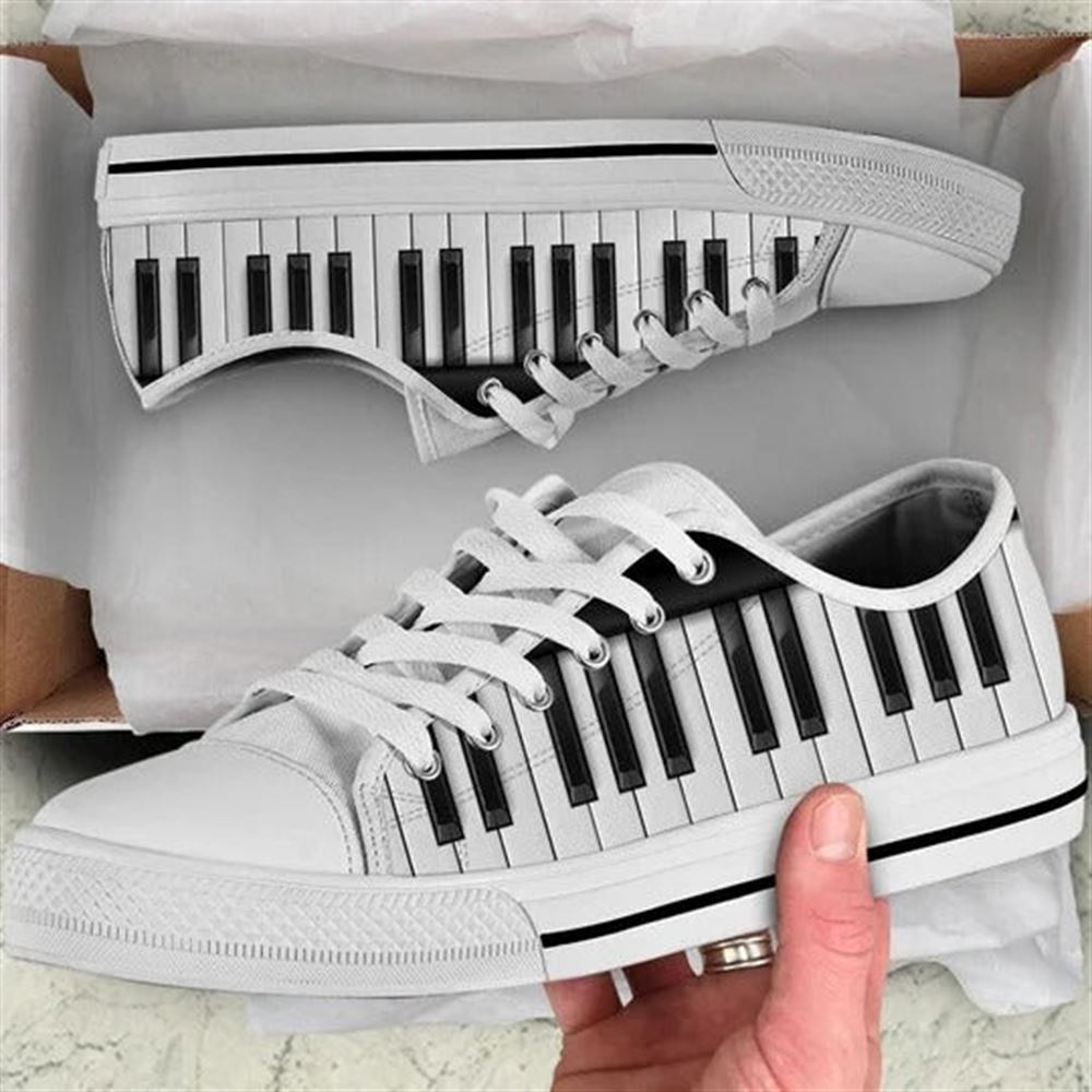 Piano Shortcut Canvas Low Top Shoes Low Top Shoes Mens Women 2 mxb9dk.jpg
