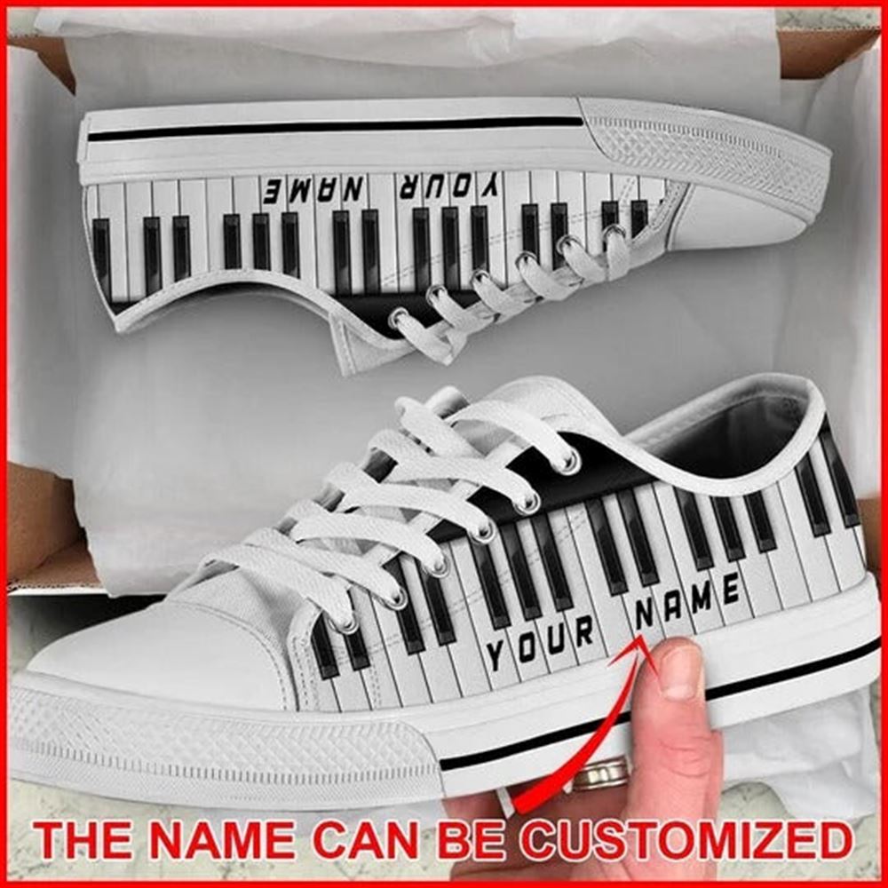 Piano Shortcut Personalized Canvas Low Top Shoes Low Top Shoes Mens Women 2 z1tt1p.jpg