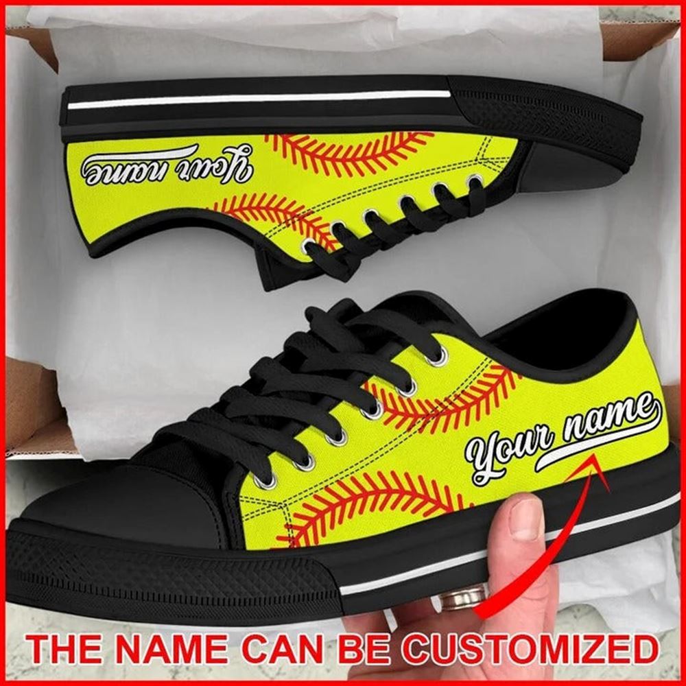 Softball Vector Ball Personalized Canvas Low Top Shoes Low Top Shoes Mens Women 1 gwe4kh.jpg Softball Vector Ball Personalized Canvas Low Top Shoes Low Top Shoes Mens Women 1 gwe4kh.jpg