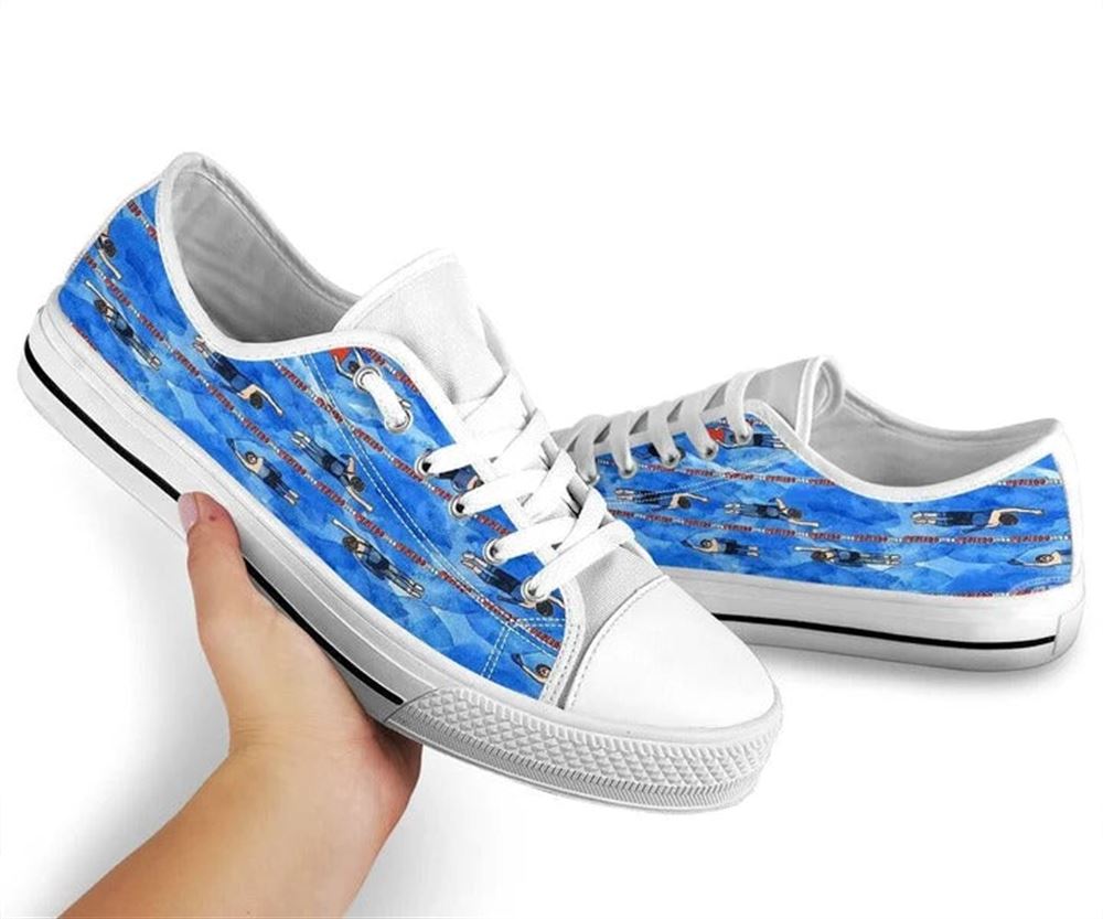 Swimming Art Watercolor Low Top Shoes Low Top Shoes Mens Women 2 won4sl.jpg