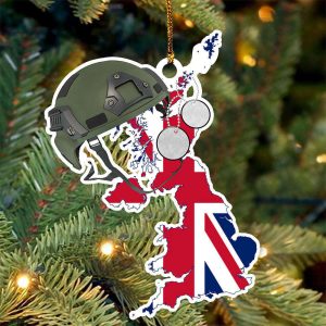 British Veteran Ornament Memorial British Military…