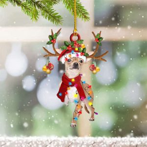 Chihuahua Christmas Ornament Chihuahua Christmas Tree…