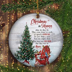 Christmas In Heaven Ornament Xmas Tree…