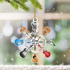 Guitar God Say You Are Ornament,…
