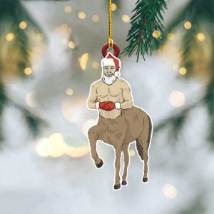 Santaur Ornament Xmas Holiday Santaur Christmas…