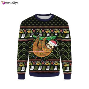 Sloth Light Ugly Xmas Christmas Ugly…