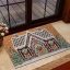 Gingerbread Doormat Gingerbread House Welcome Mat Christmas House ...