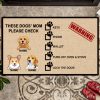 Personalized Pet Welcome Doormat, Dog Entrance Mat, Gift For Pet Lovers