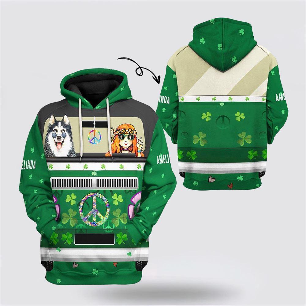 3D St Patrick Day Husky Hippie Custom Name Hoodie Apparel St Patricks Day Shirts 1 f3ep9t.jpg