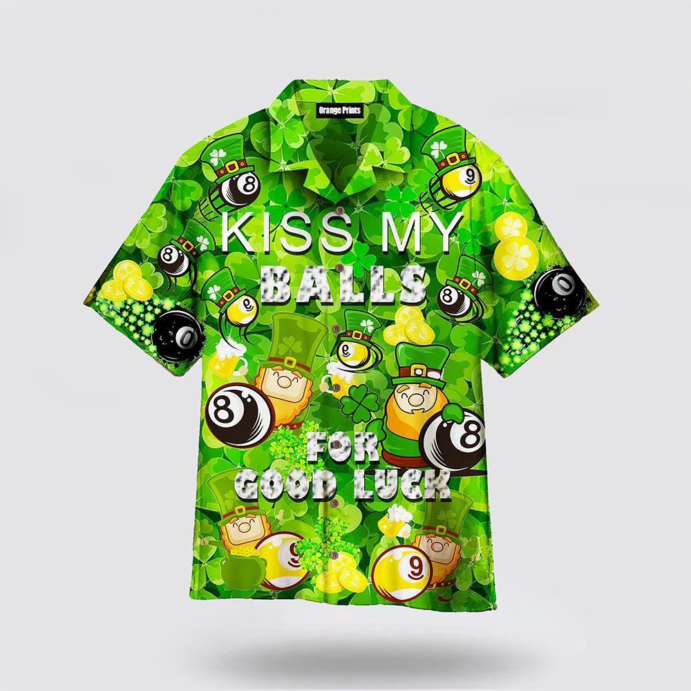 Billard Kiss My Balls For Good Luck Saint Patricks Day Hawaiian Shirt St Patricks Day Shirts Shamrock Hawaiian Shirt 1 hstqkk.jpg Billard Kiss My Balls For Good Luck Saint Patricks Day Hawaiian Shirt St Patricks Day Shirts Shamrock Hawaiian Shirt 1 hstqkk.jpg