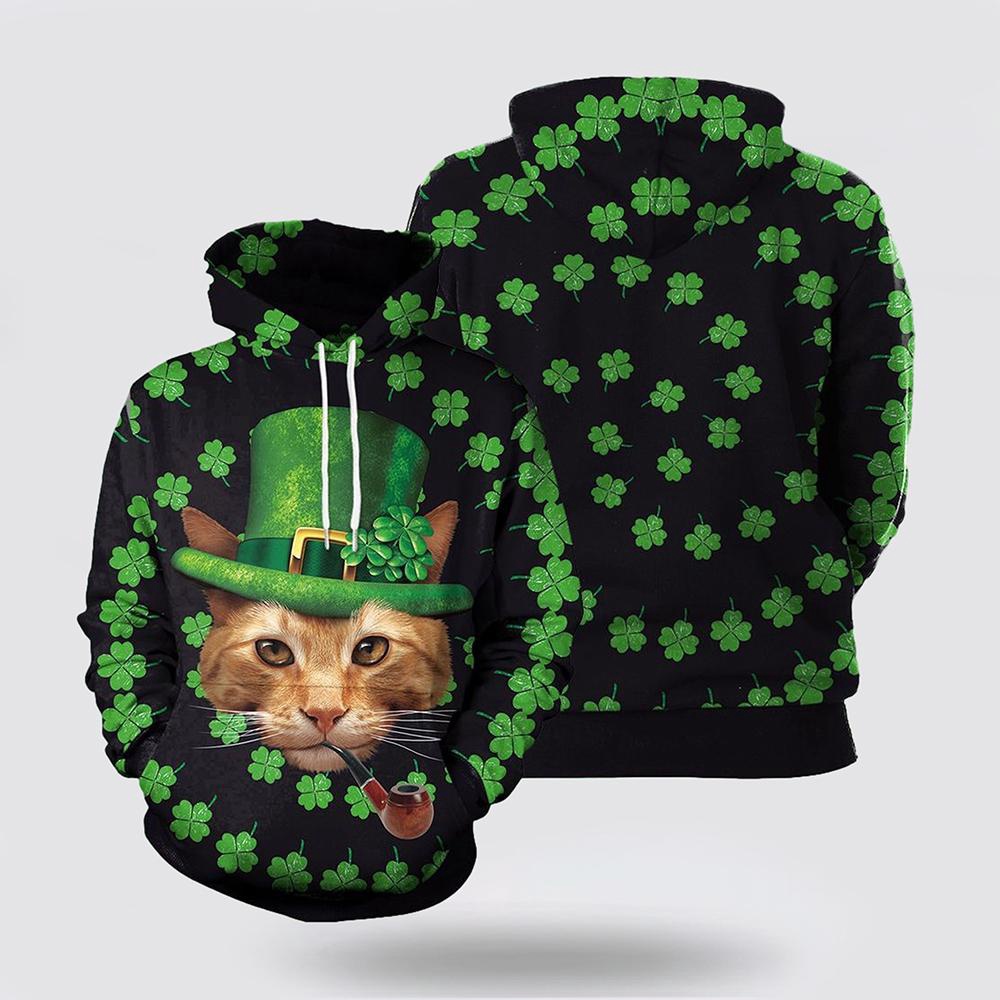 Cat Four Leaf Clovers St Patrick s Day 3D All Over Print Hoodie St Patricks Day Shirts 1 wkpraz.jpg Cat Four Leaf Clovers St Patrick s Day 3D All Over Print Hoodie St Patricks Day Shirts 1 wkpraz.jpg