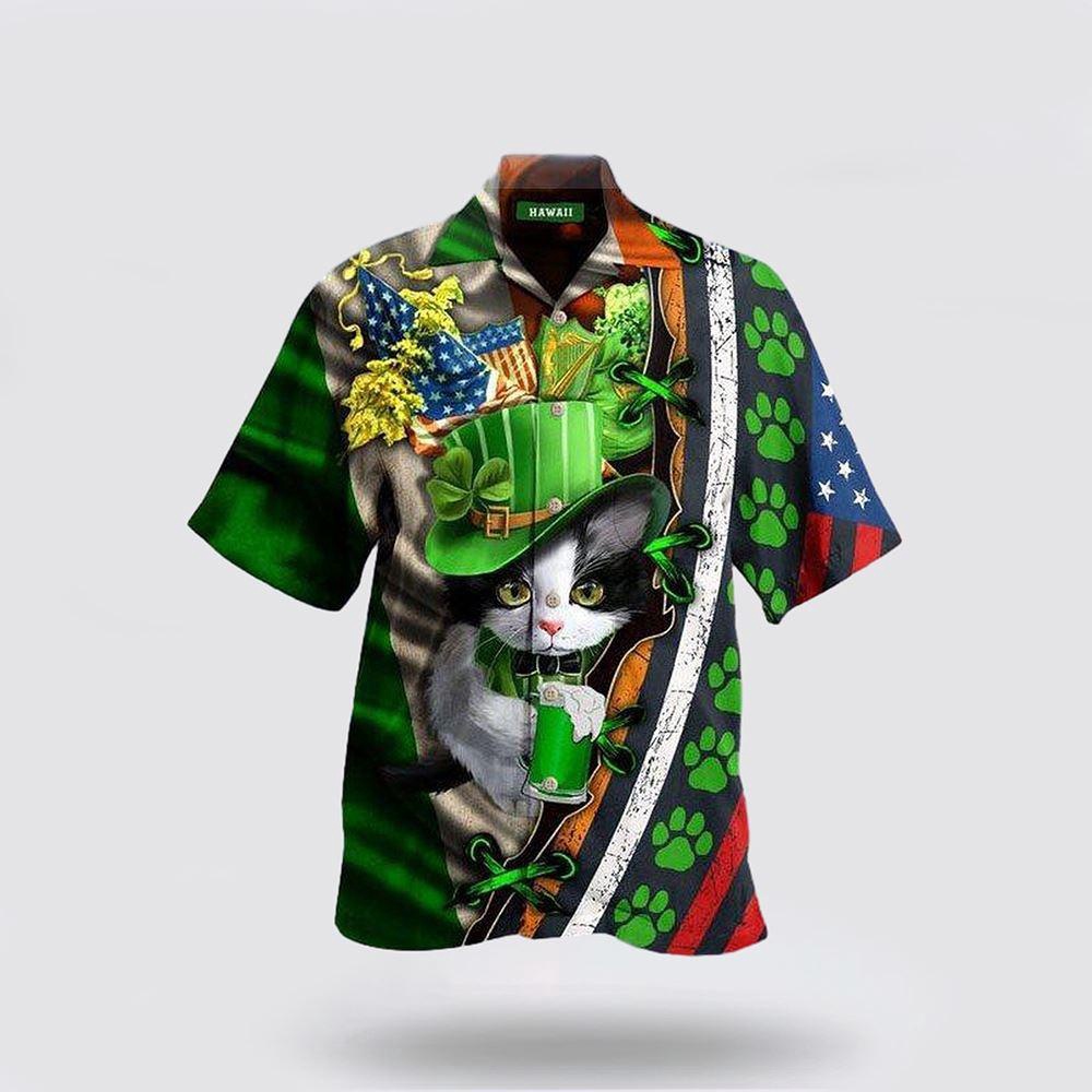 Cat St Patricks Day Shirts Shamrock Hawaiian Shirt 1 mgsclt.jpg Cat St Patricks Day Shirts Shamrock Hawaiian Shirt 1 mgsclt.jpg