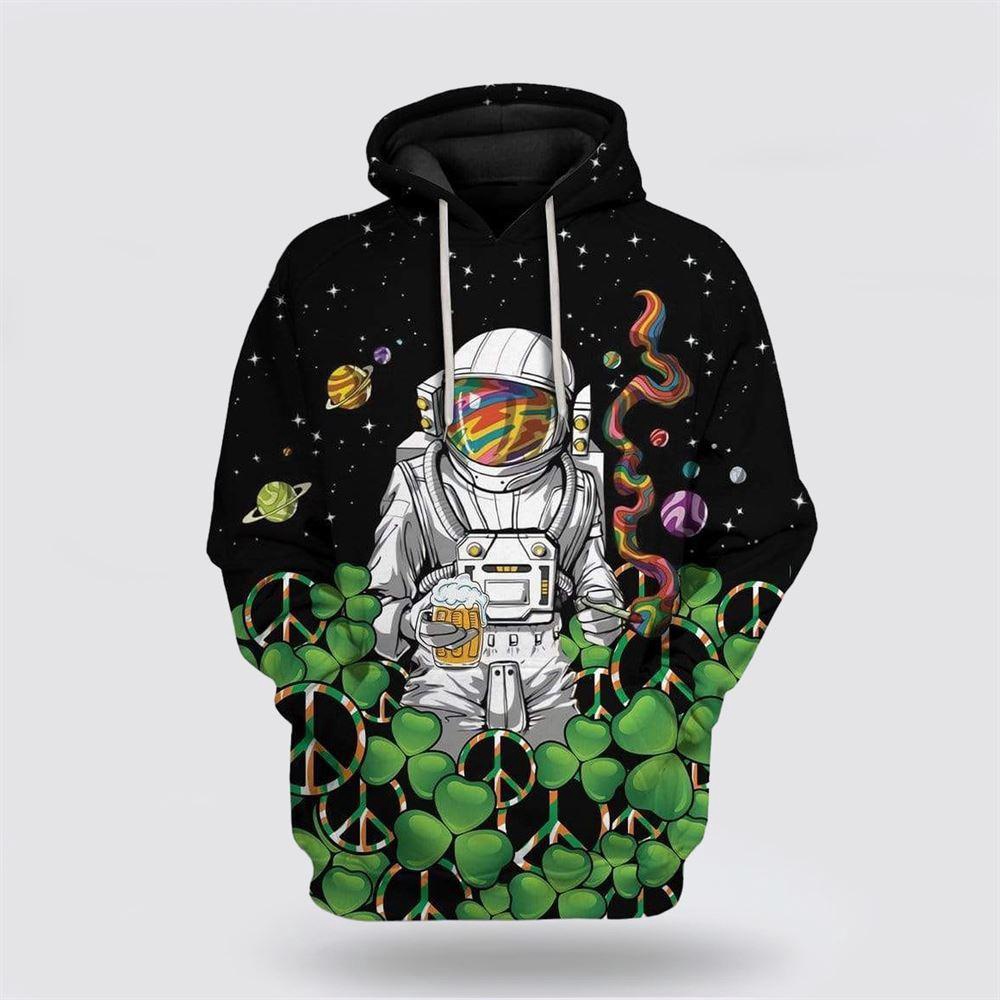 Hippie Astronaut St Patrick s Day Custom Hoodie Apparel St Patricks Day Shirts 1 bfgw48.jpg Hippie Astronaut St Patrick s Day Custom Hoodie Apparel St Patricks Day Shirts 1 bfgw48.jpg