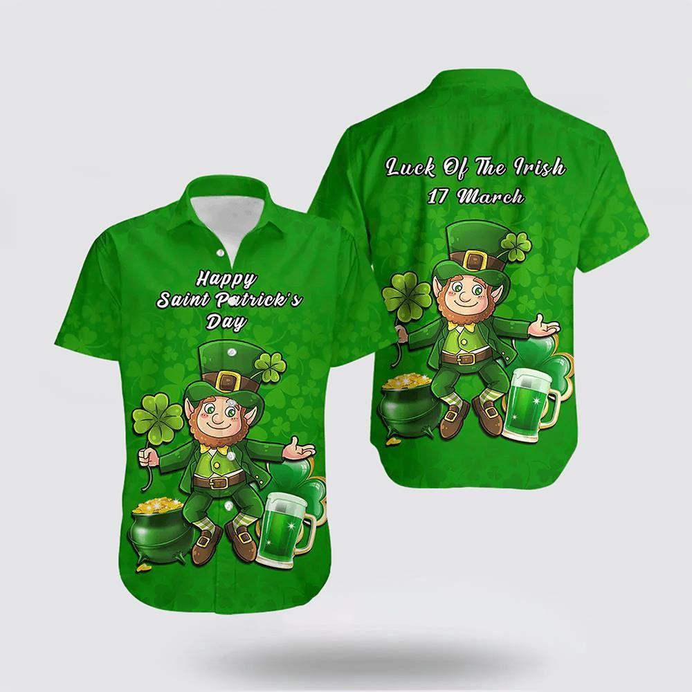 Ireland Hawaiian Shirt Saint Patricks Day Happy Leprechaun And Shamrock St Patricks Day Shirts Shamrock Hawaiian Shirt 1 ofrwnm.jpg Ireland Hawaiian Shirt Saint Patricks Day Happy Leprechaun And Shamrock St Patricks Day Shirts Shamrock Hawaiian Shirt 1 ofrwnm.jpg