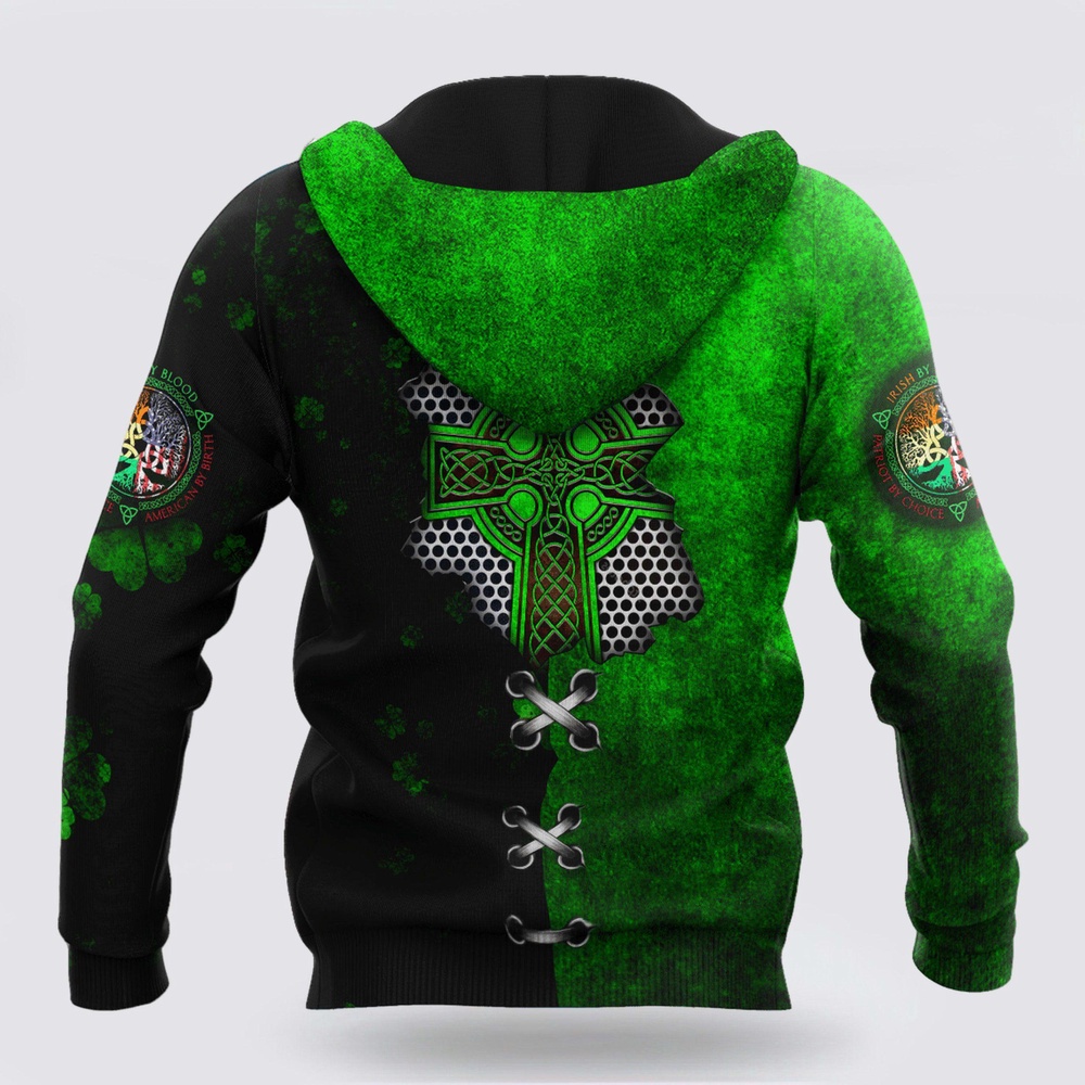 Irish Celtic Knot Cross In My Heart St Patricks Day 3D Design Shirts St Patricks Day Shirts 3 eumojn.jpg
