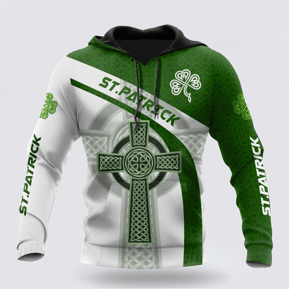 Irish Celtic Knot Cross St Patricks Day 3D Design Print Shirts St Patricks Day Shirts 1 tg6fej.jpg