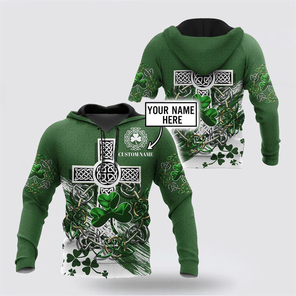 Premium Unisex Hoodie Custom Name Irish St Patricks Day The Cross And Shamrock St Patricks Day Shirts 2 e4yxmo.jpg Premium Unisex Hoodie Custom Name Irish St Patricks Day The Cross And Shamrock St Patricks Day Shirts 2 e4yxmo.jpg