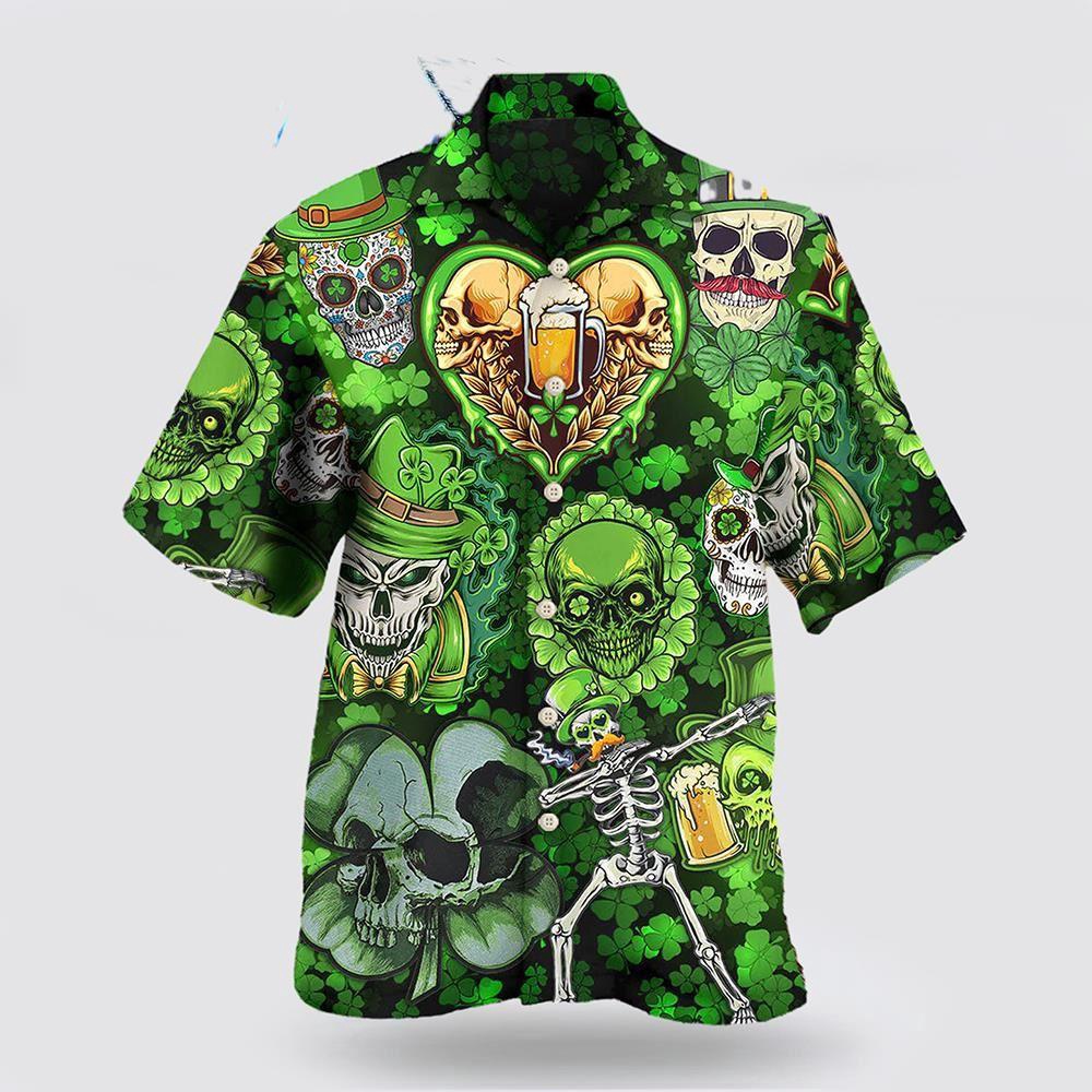 Skull St Patricks Day Art Hawaiian Shirt St Patricks Day Shirts Shamrock Hawaiian Shirt 1 kzap5m.jpg Skull St Patricks Day Art Hawaiian Shirt St Patricks Day Shirts Shamrock Hawaiian Shirt 1 kzap5m.jpg