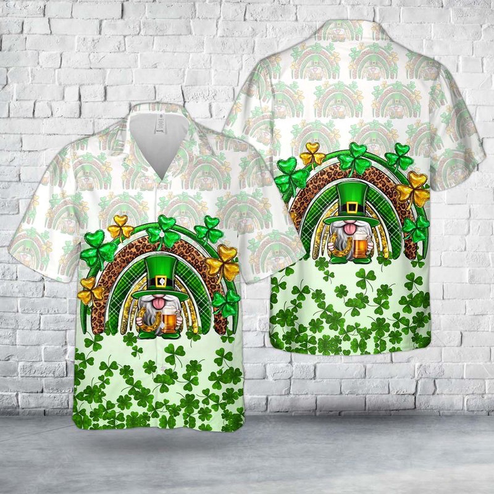St. Patrick s Day gnome rainbow Hawaiian Shirt Shamrock Hawaiian Shirt 1 blafpp.jpg