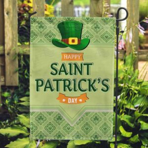 St Patrick Day Flag, Happy Saint…