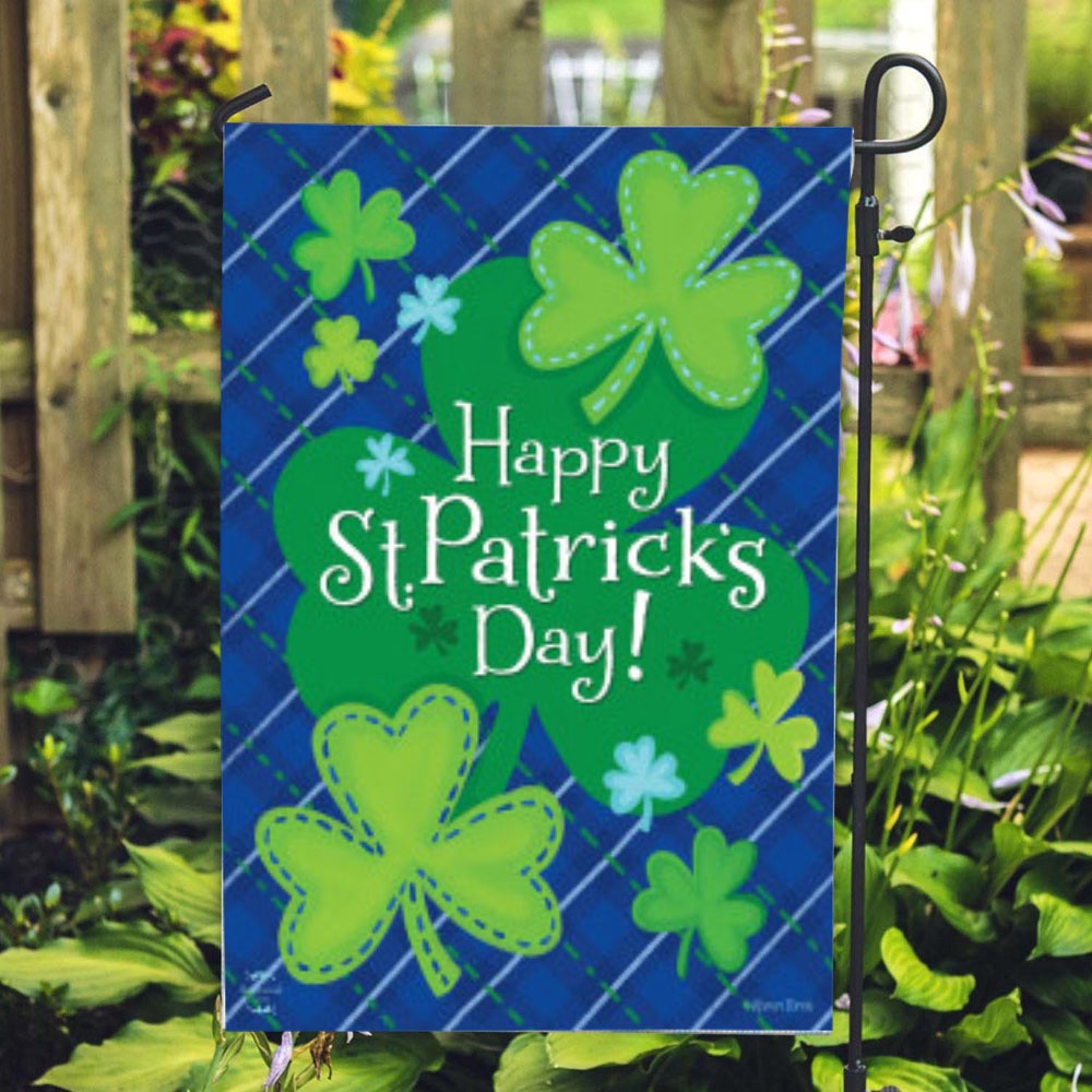 St Patrick Day Flag Happy Shamrocks House Flag St Patrick s Flag St Patrick s Day Garden Flag pa4c1l.jpg St Patrick Day Flag Happy Shamrocks House Flag St Patrick s Flag St Patrick s Day Garden Flag pa4c1l.jpg
